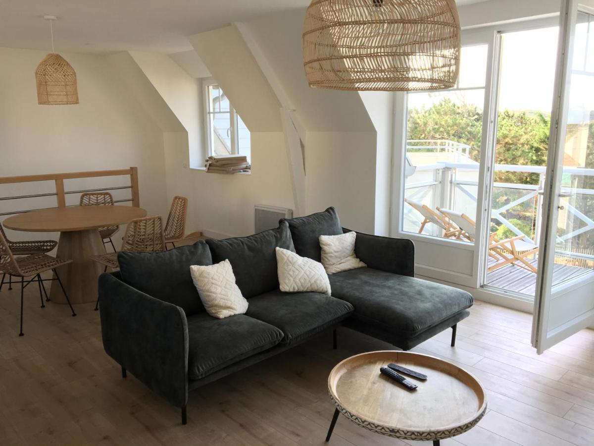 Nouveau! Superbe Appartement Avec Terrasse Vue Mer Ambleteuse Eksteriør bilde